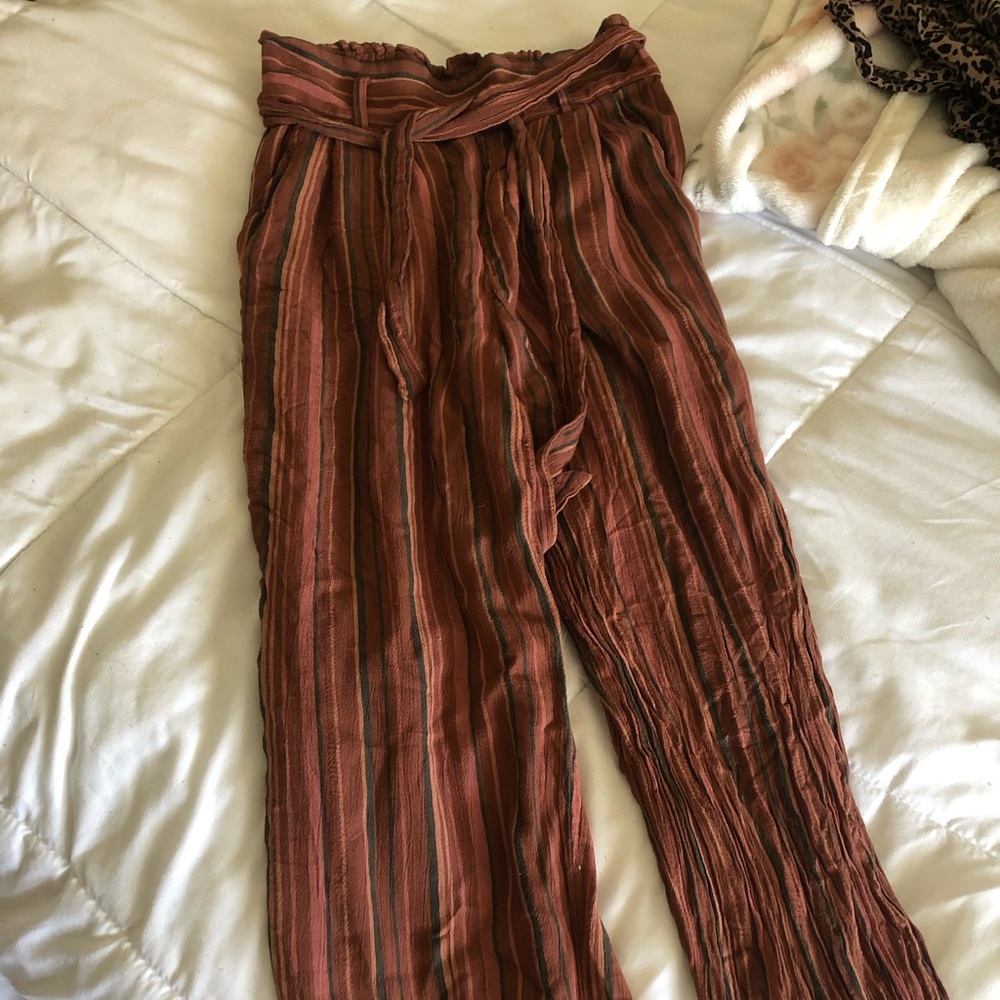 A/E paper bag pants two sizes, xs and small